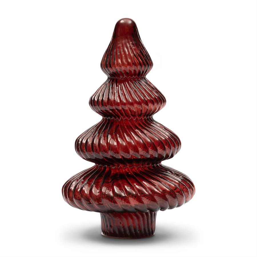 Glacier Christmas Tree LED red