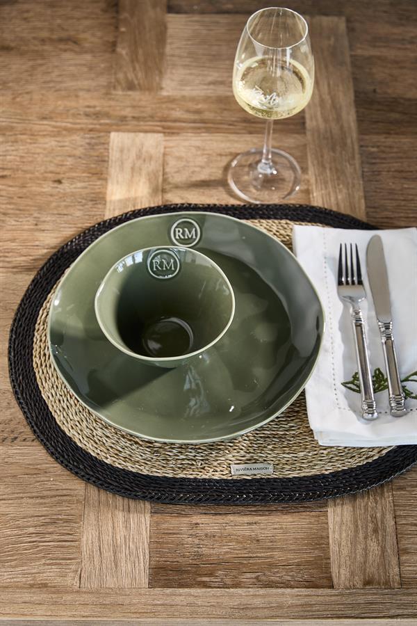 Portofino Dinner Plate green