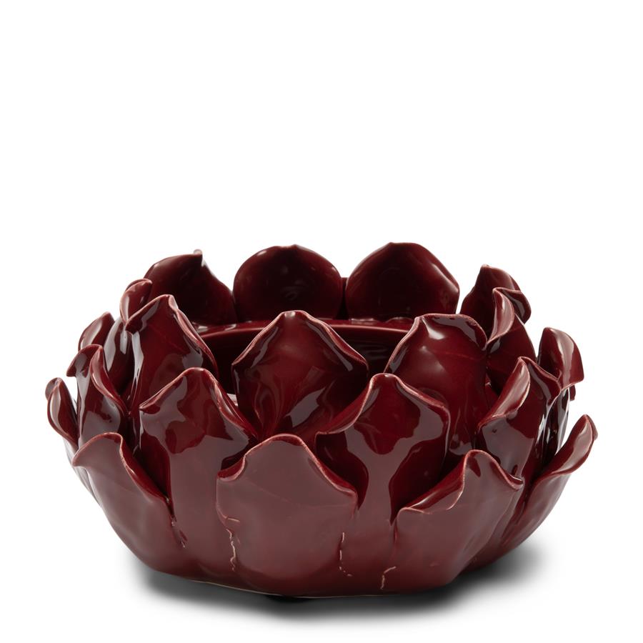 Artichoke Bowl burgundy XS