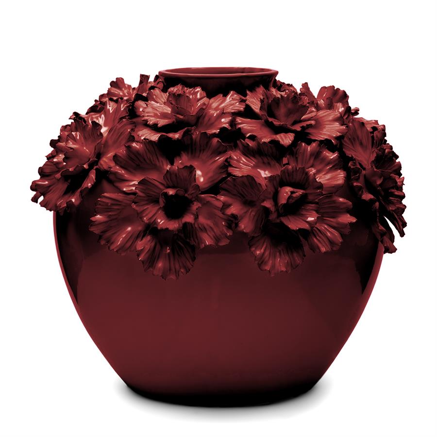Blossom Vase burgundy L