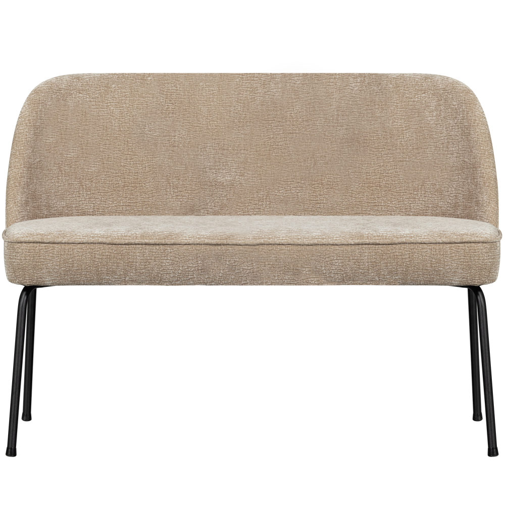 VOGUE EETBANK 3D CHENILLE ZAND