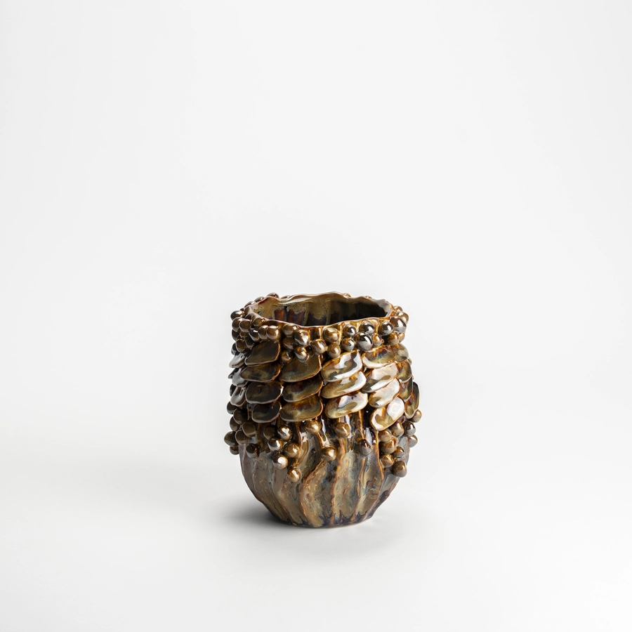 Cahors 16x17,5 cm - brown