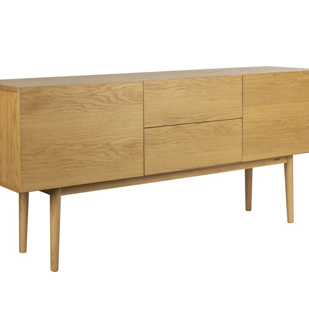 Cabinet High On Wood Oak 2dr 2do