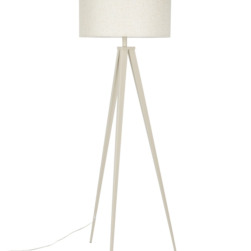 Floor Lamp Tripod Beige