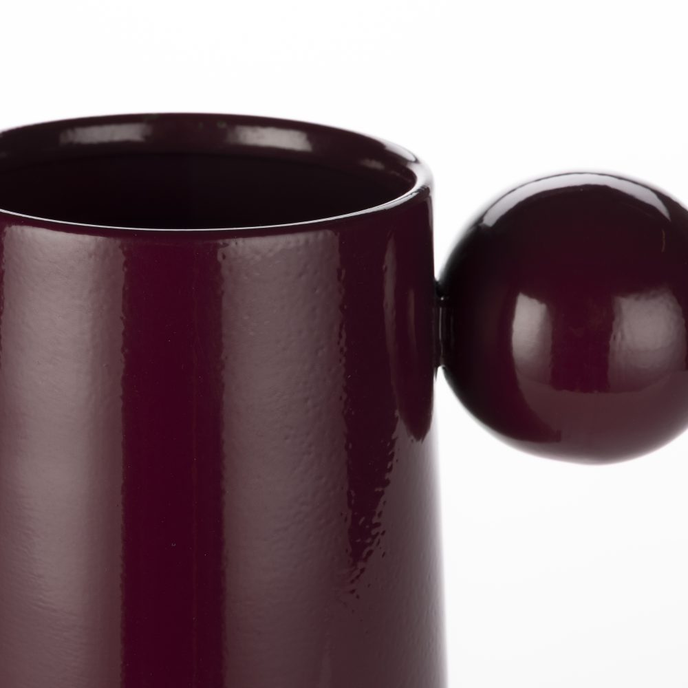 Vase Dot L Bordeaux