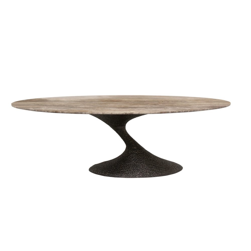 Eettafel Russo brown oval 235