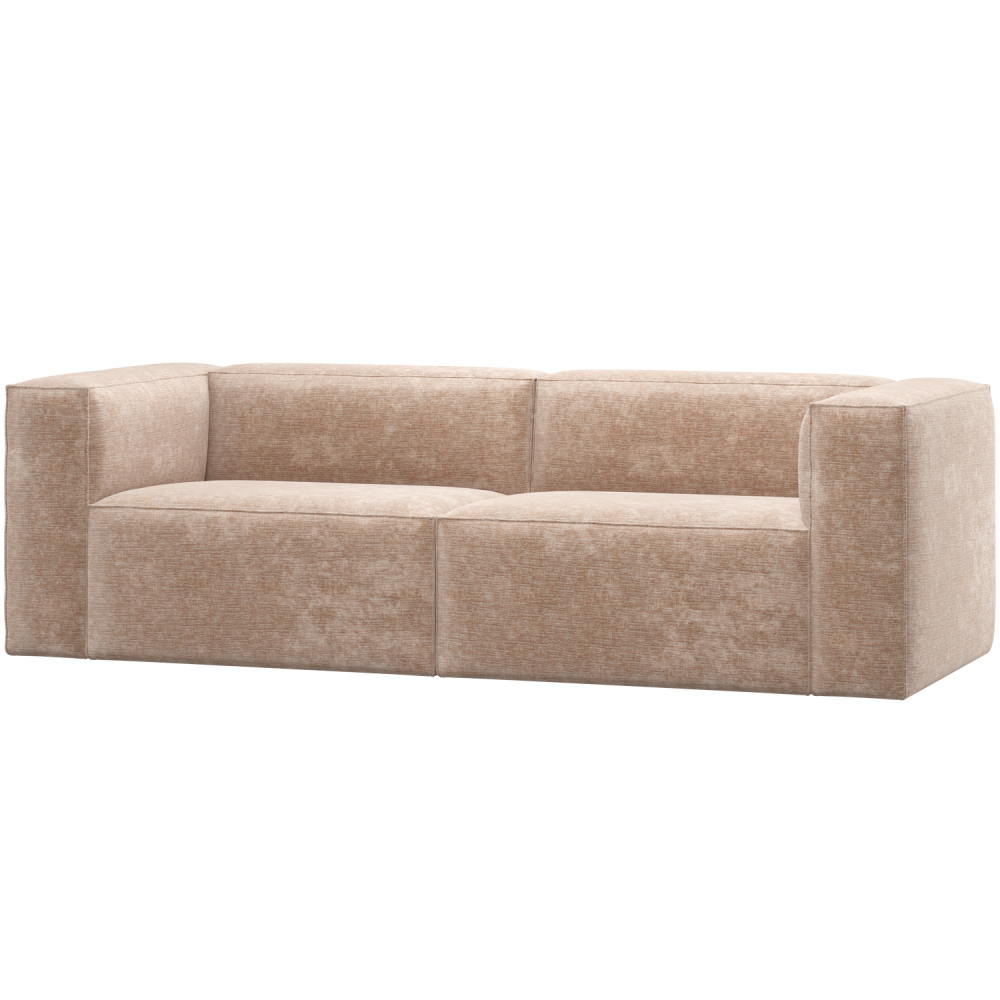 BEAN 3,5-ZITS BANK CHENILLE VELVET NATUREL