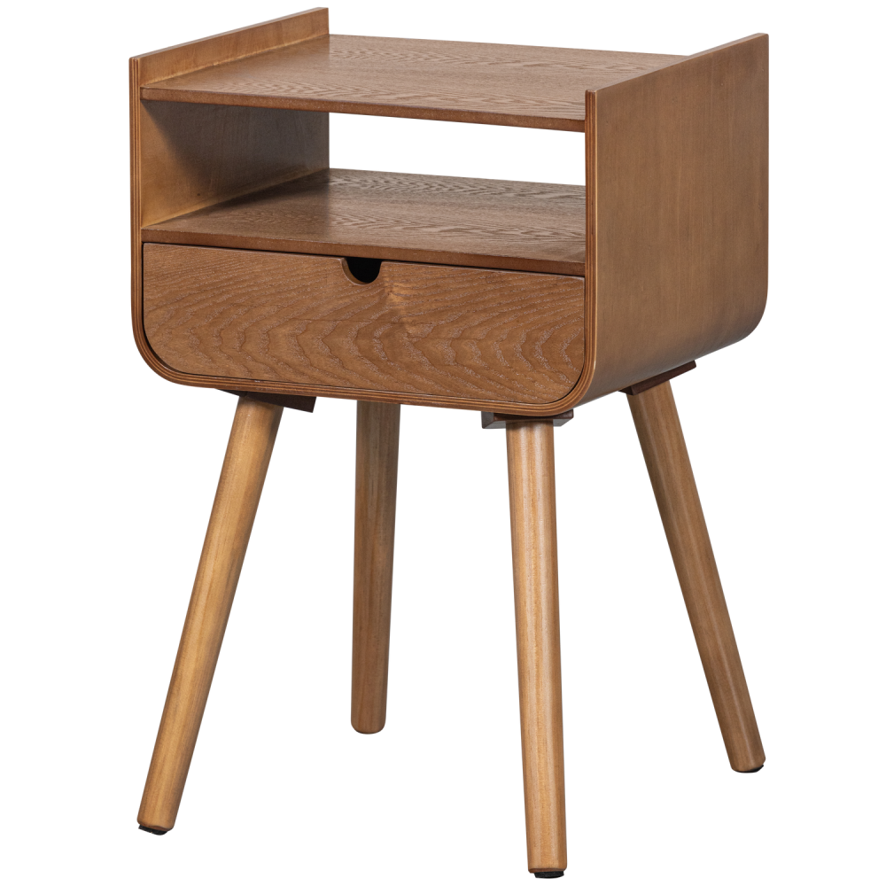 NILS NACHTKASTJE/BIJZETTAFEL HOUT NATUREL [fsc]