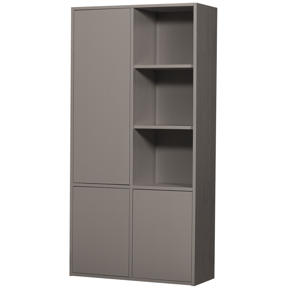 MEREL OPBERGKAST GRENEN WARMGRIJS [fsc]