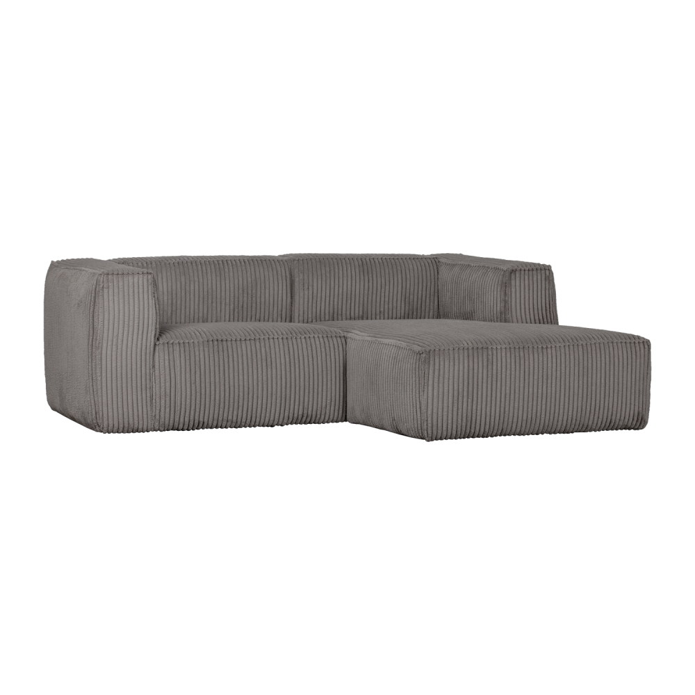 BEAN CHAISE LONGUE BANK RECHTS RIBSTOF TERRAZZO