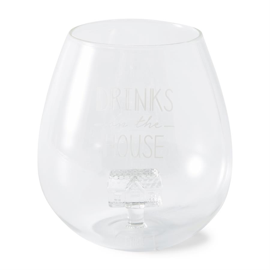 Drinks On The House Glass