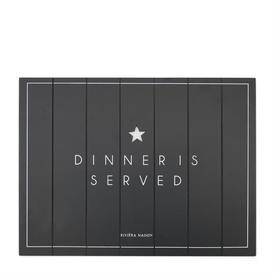 Dinner Is Served Placemat