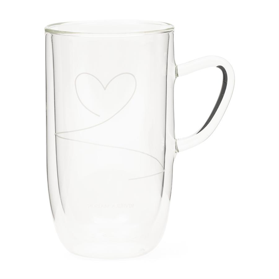 With Love Double Wall Glass L