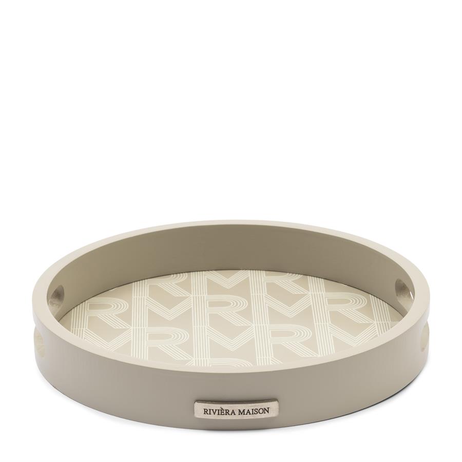 RM Monogram Mini Tray Round
