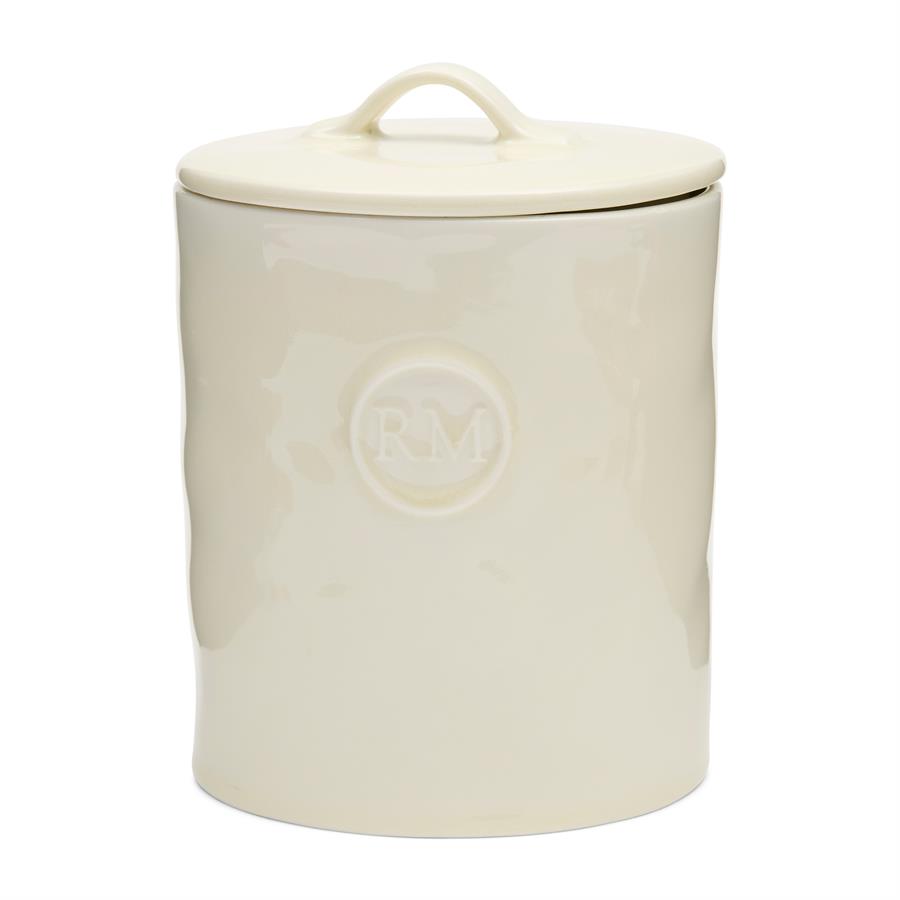 Portofino Storage Jar white M