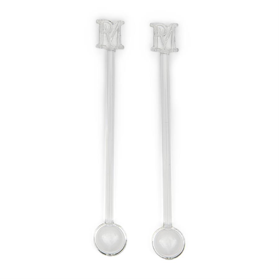 RM Glass Spoons Set of 2