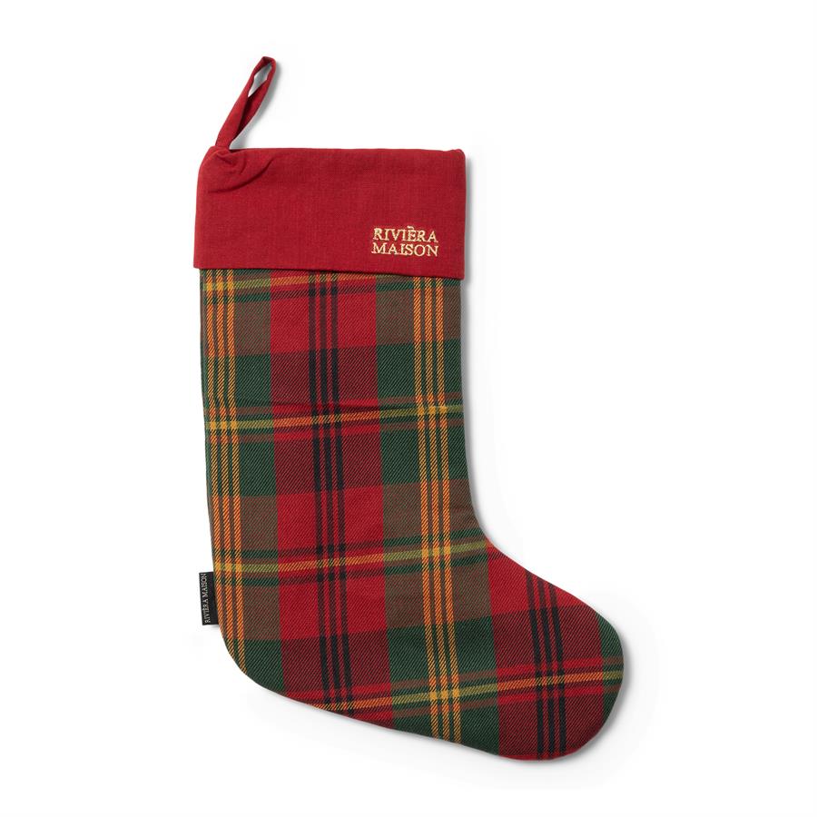 RM Classic Tartan ChristmasStocking