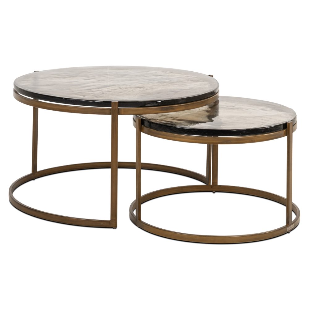 Salontafel Cleo gold (Set of 2)