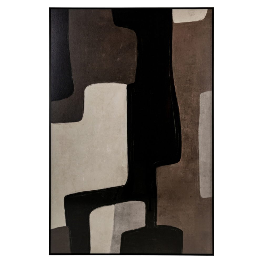 Wall art Mirage brown right