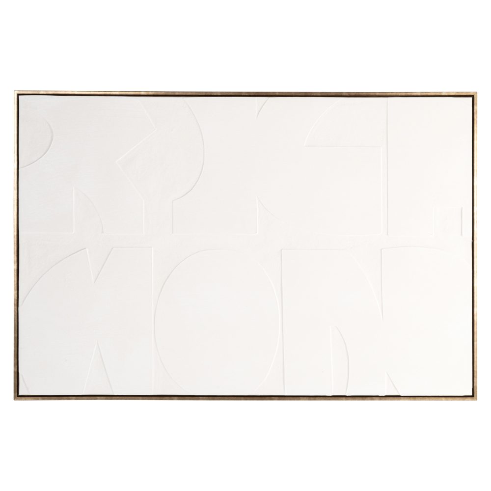 Wall art Decadence white