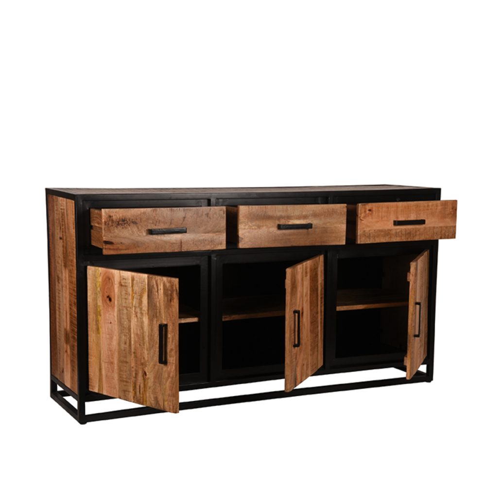 Dressoir I_Tampa - Rough - Mangohout - One Size