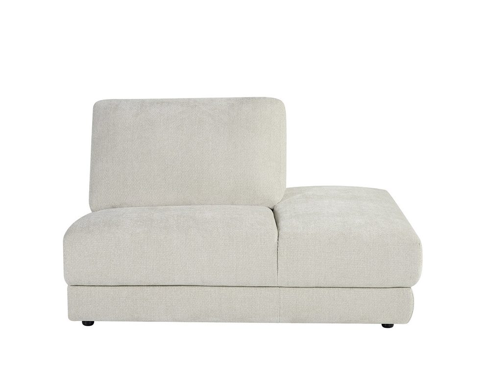 Bank Tivoli - Naturel - Elite - Ottomane Rechts Voorstaand