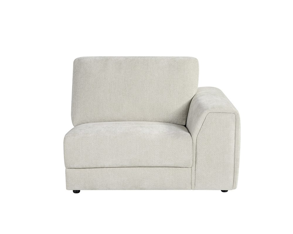 Bank Tivoli - Naturel - Elite - 1,5-Zits Arm Rechts Voorstaand