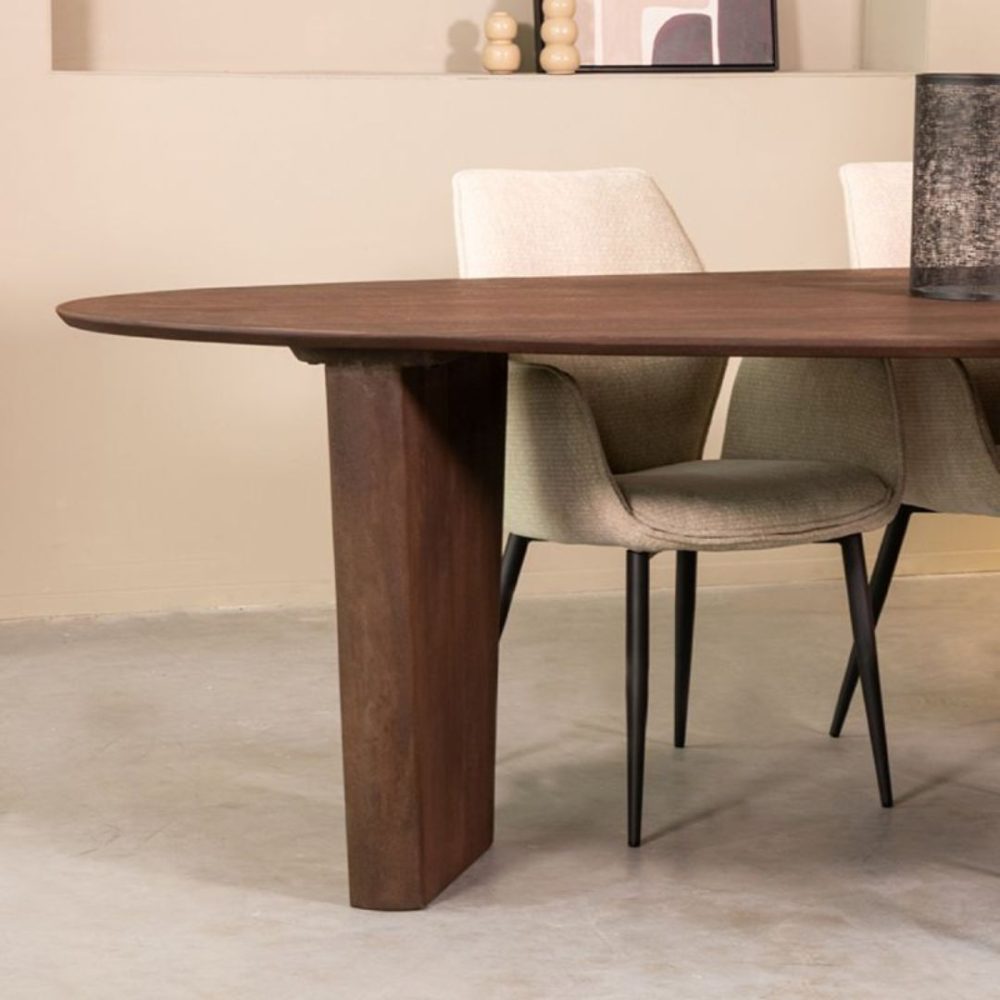 Eetkamertafel I_Wow - Nature Smooth - Mangohout - 240 cm