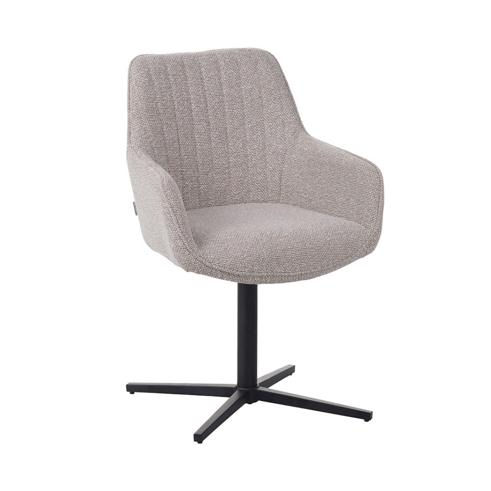 Eetkamerstoel I_Mira - Naturel - Royal Boucle - One size