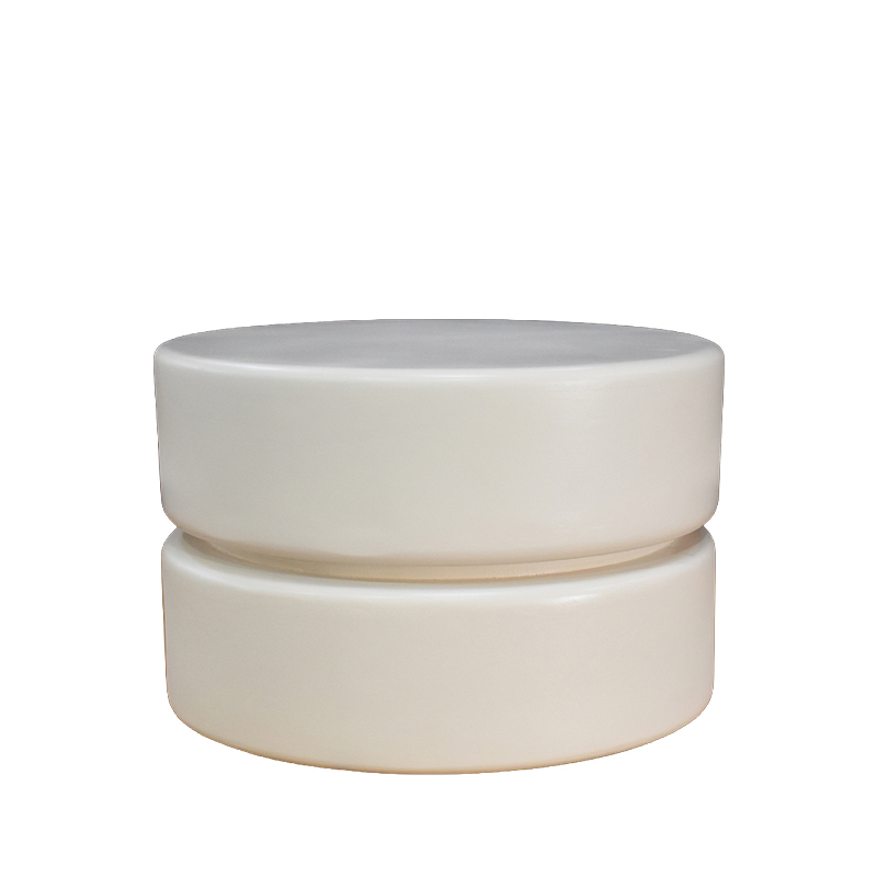 Salontafel Milly - Soft Sand - Mangohout - 50 cm - Rond