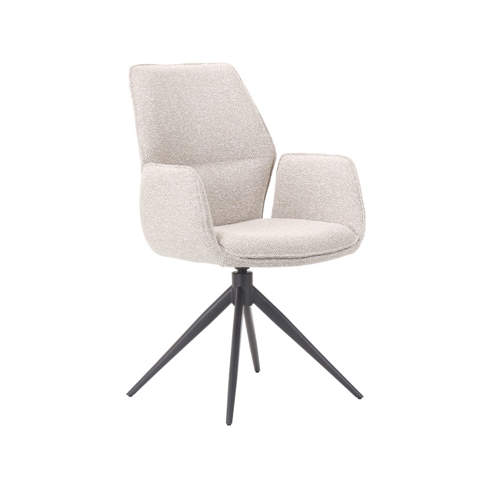 Eetkamerstoel I_Sereno - Naturel - Royal Boucle - One size