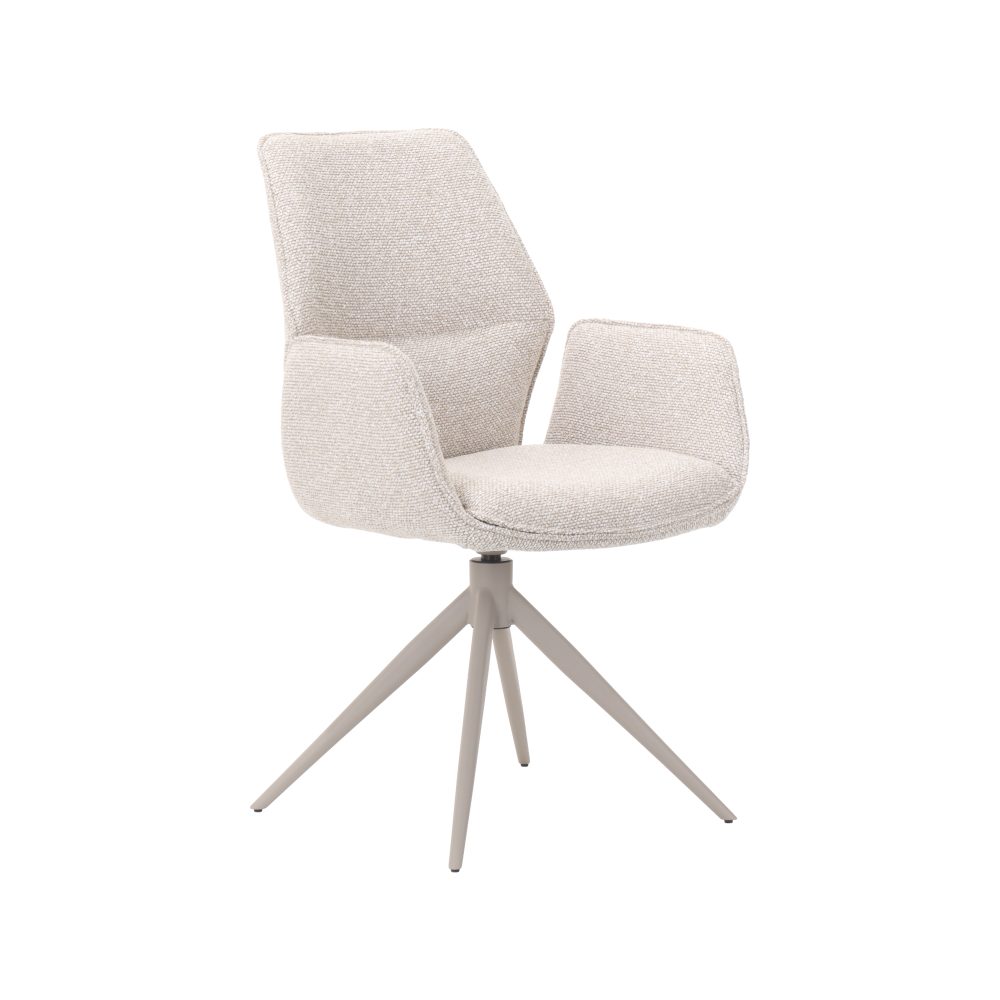 Eetkamerstoel I_Serano - Naturel - Royal Boucle - One size