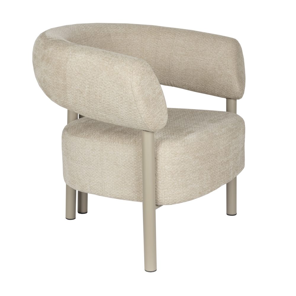 Lounge Chair Heels Beige