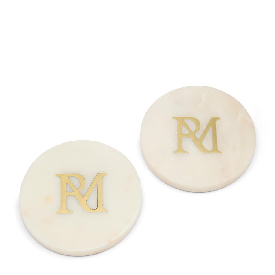 RM Marble Coasters Set of 2