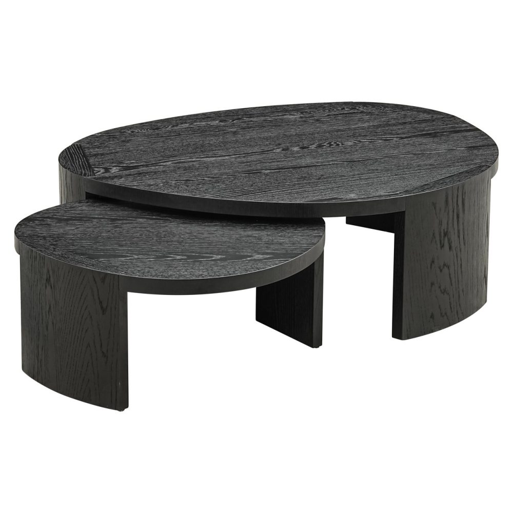 Salontafel Navarino dark coffee (Set of 2)