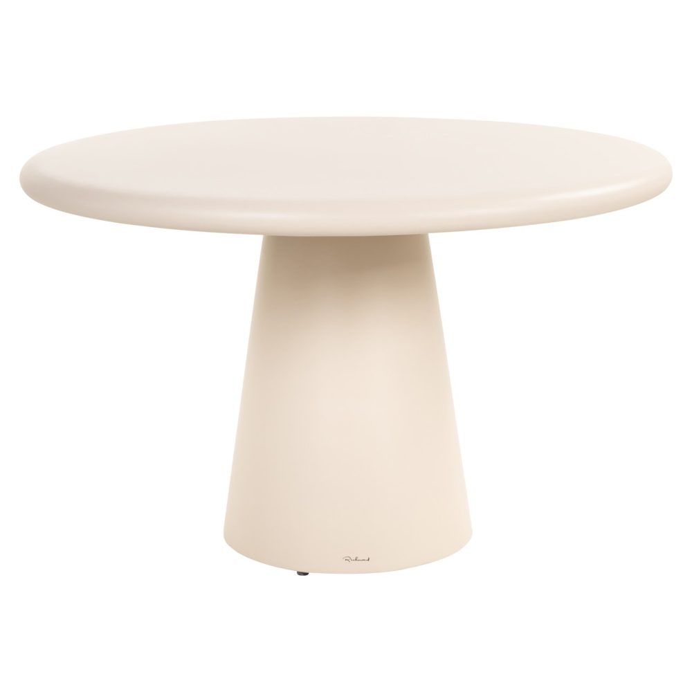 Outdoor eettafel Urban Bloom sandstone 130Ø
