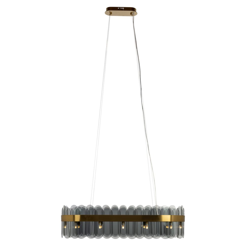 Hanglamp Julio brushed gold
