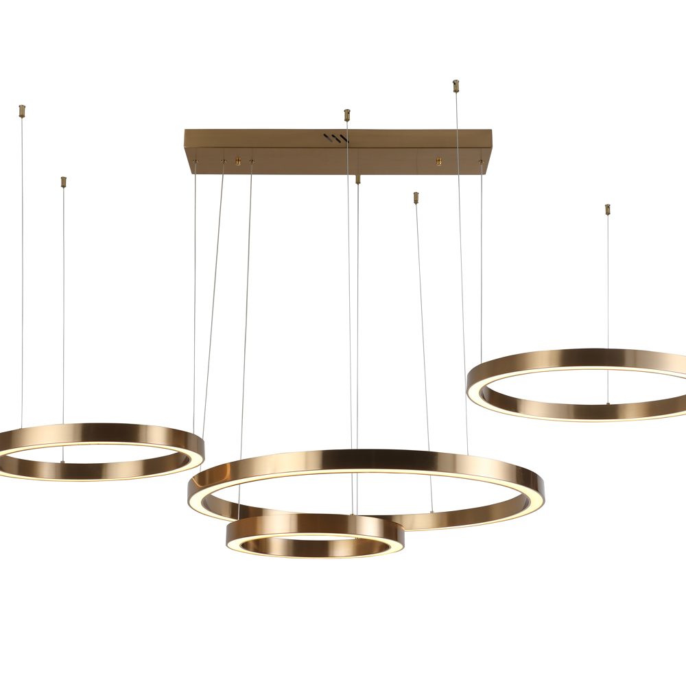 Hanglamp Lilou brushed gold