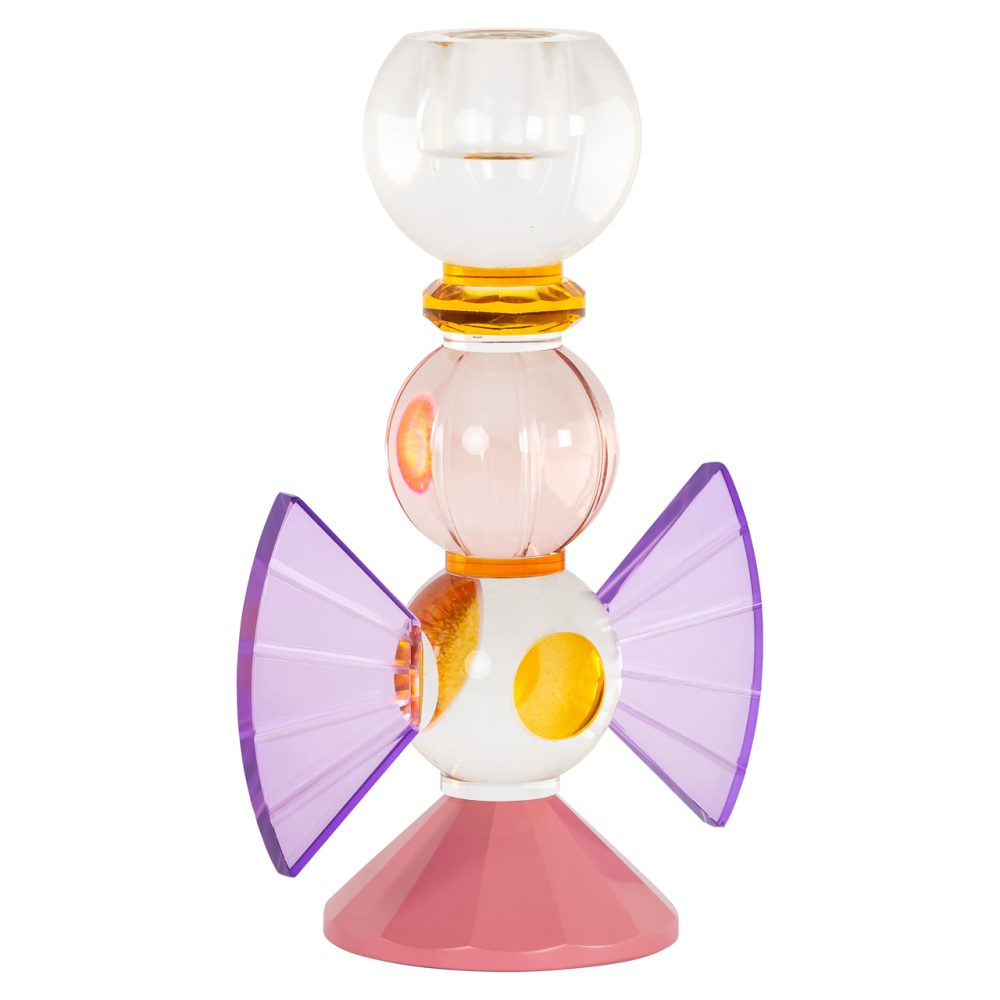 Kandelaar Liony pink