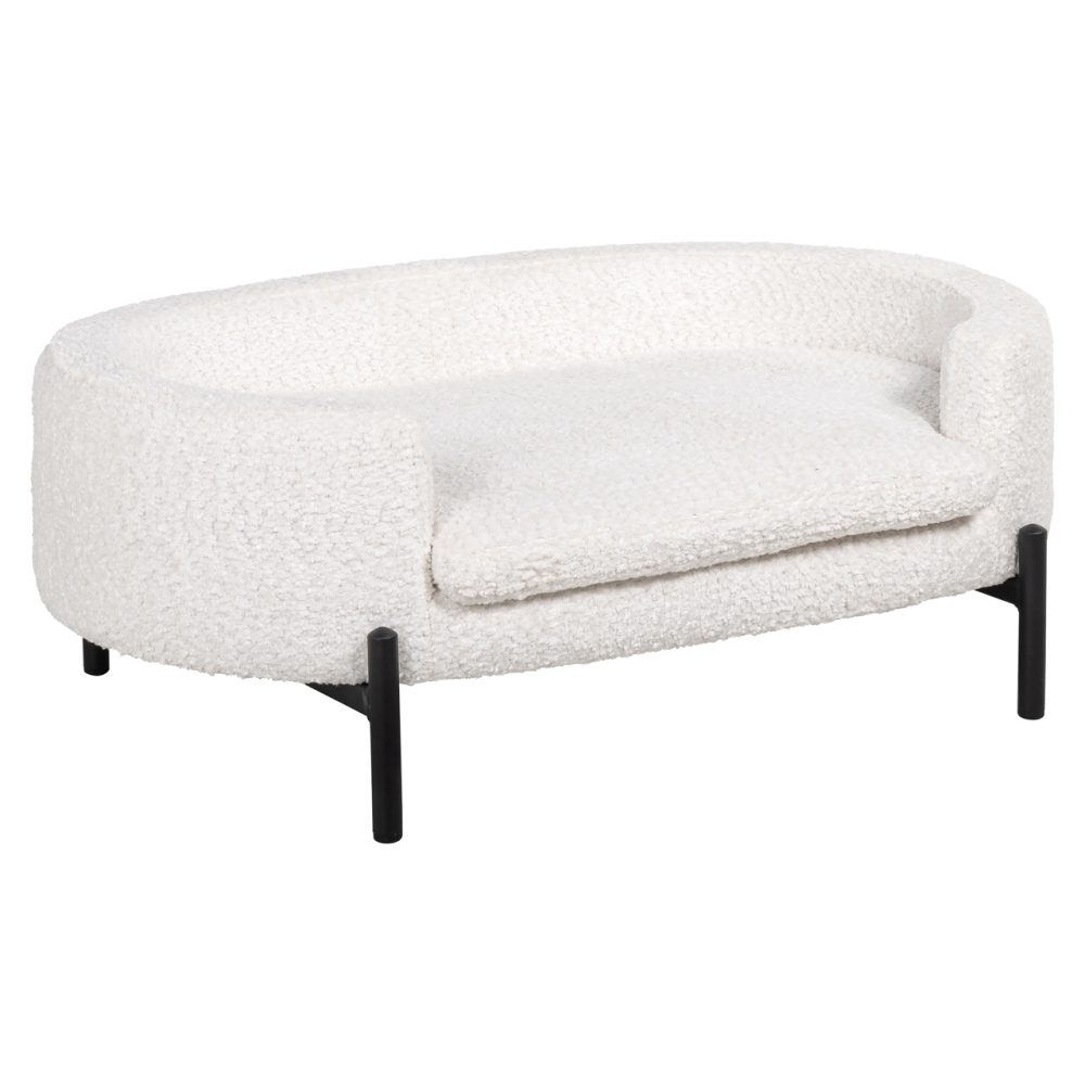 Hondenbed Dolly sheep white