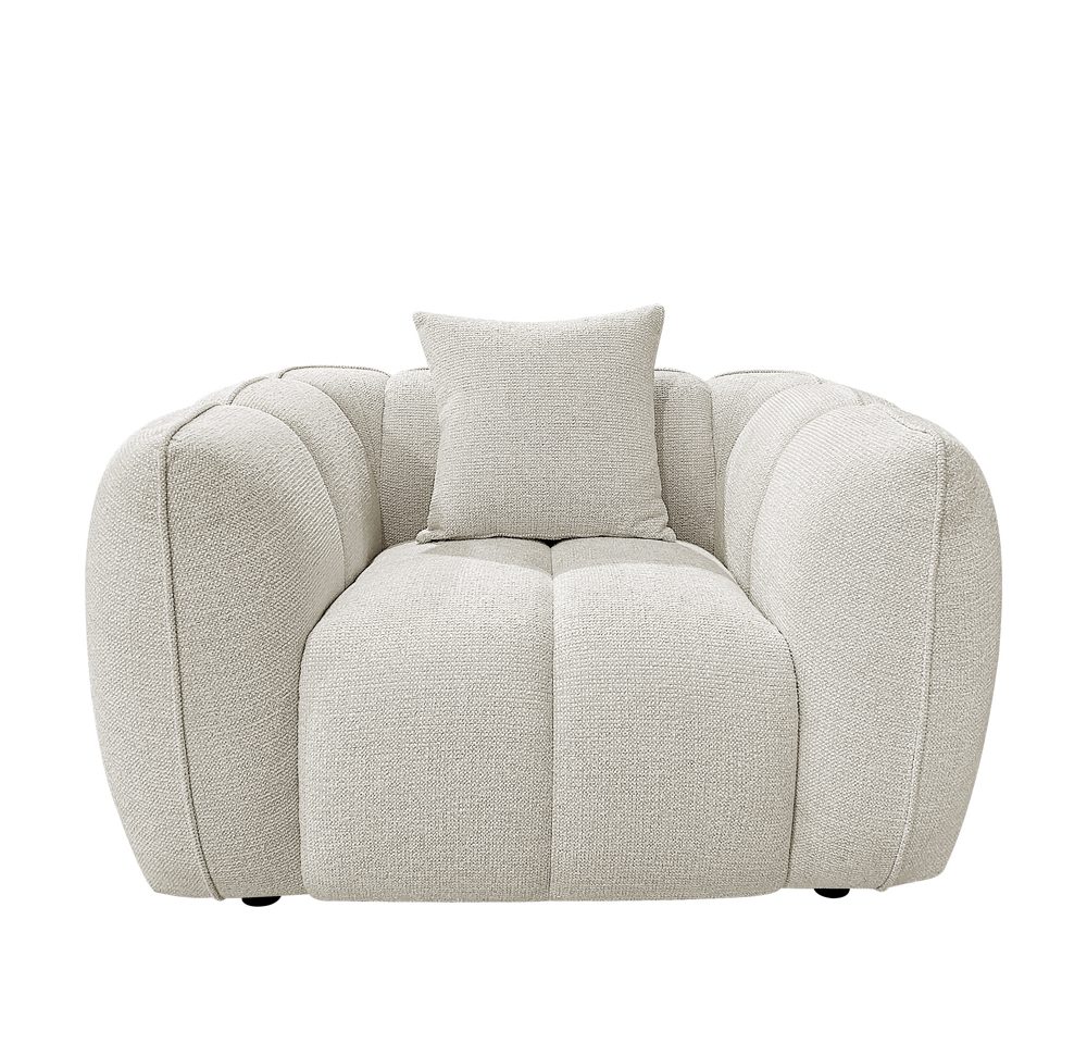 Lounge stoel Jezebel cream fancy