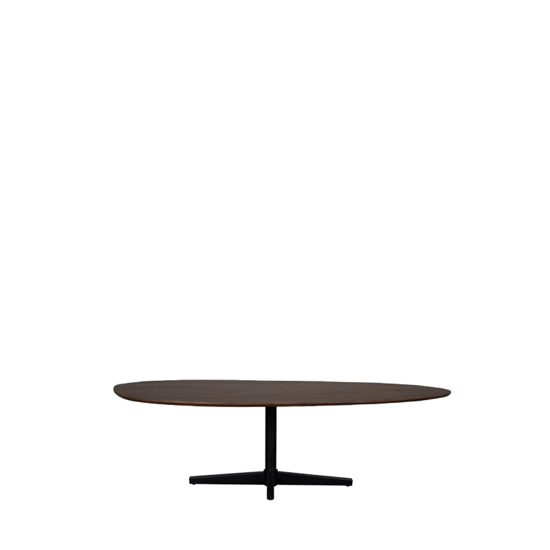 Eetkamertafel Rosie - Espresso - Mangohout - 220 cm
