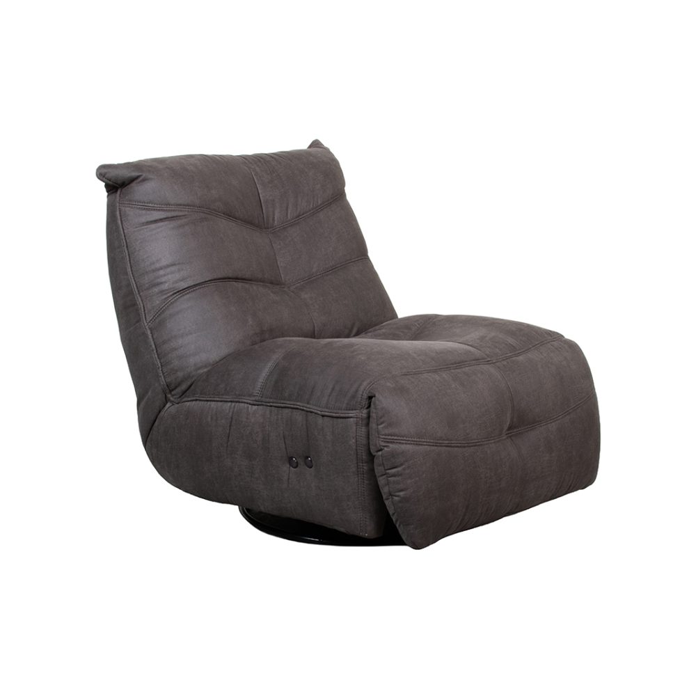 Fauteuil Powernap Station - Antraciet - Micro Suede - One Size