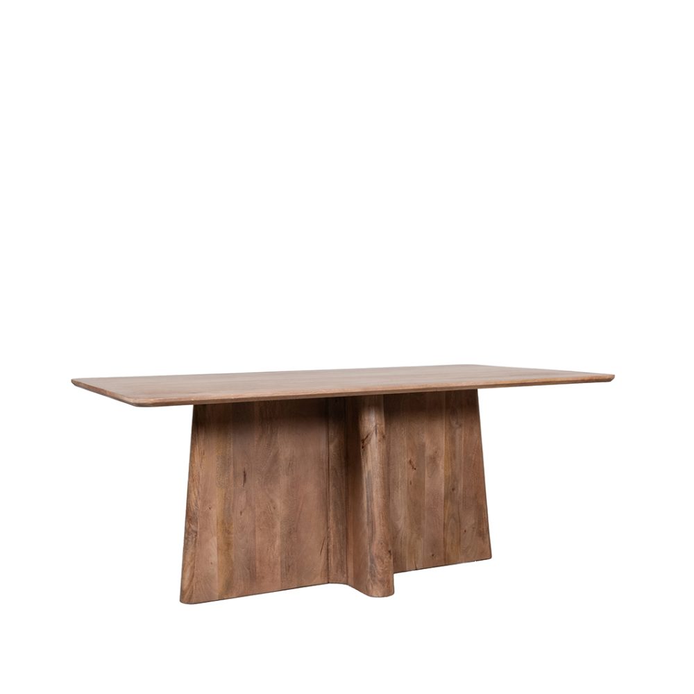 Eetkamertafel Scott - Nature Smooth - Mangohout - 220 cm