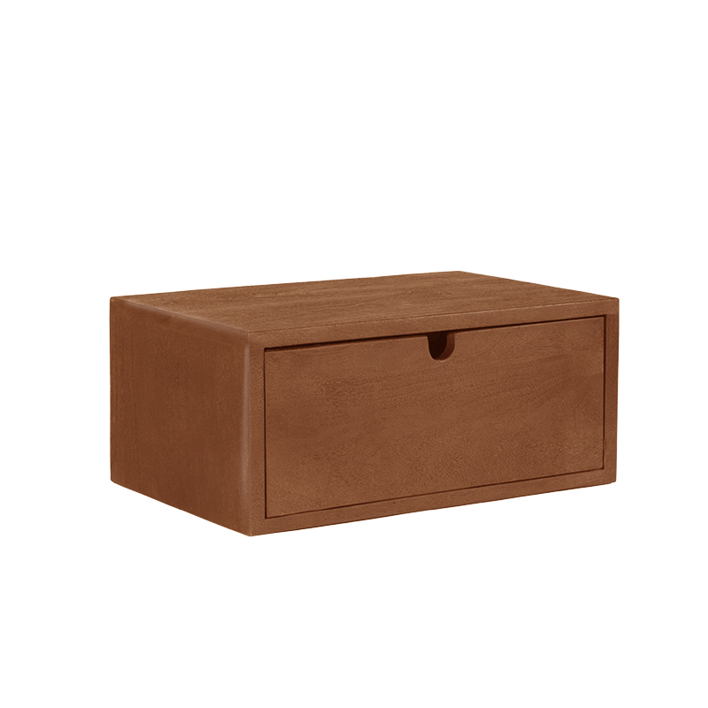 Bijzettafel Hover - Nature Smooth - Mangohout - 45 cm