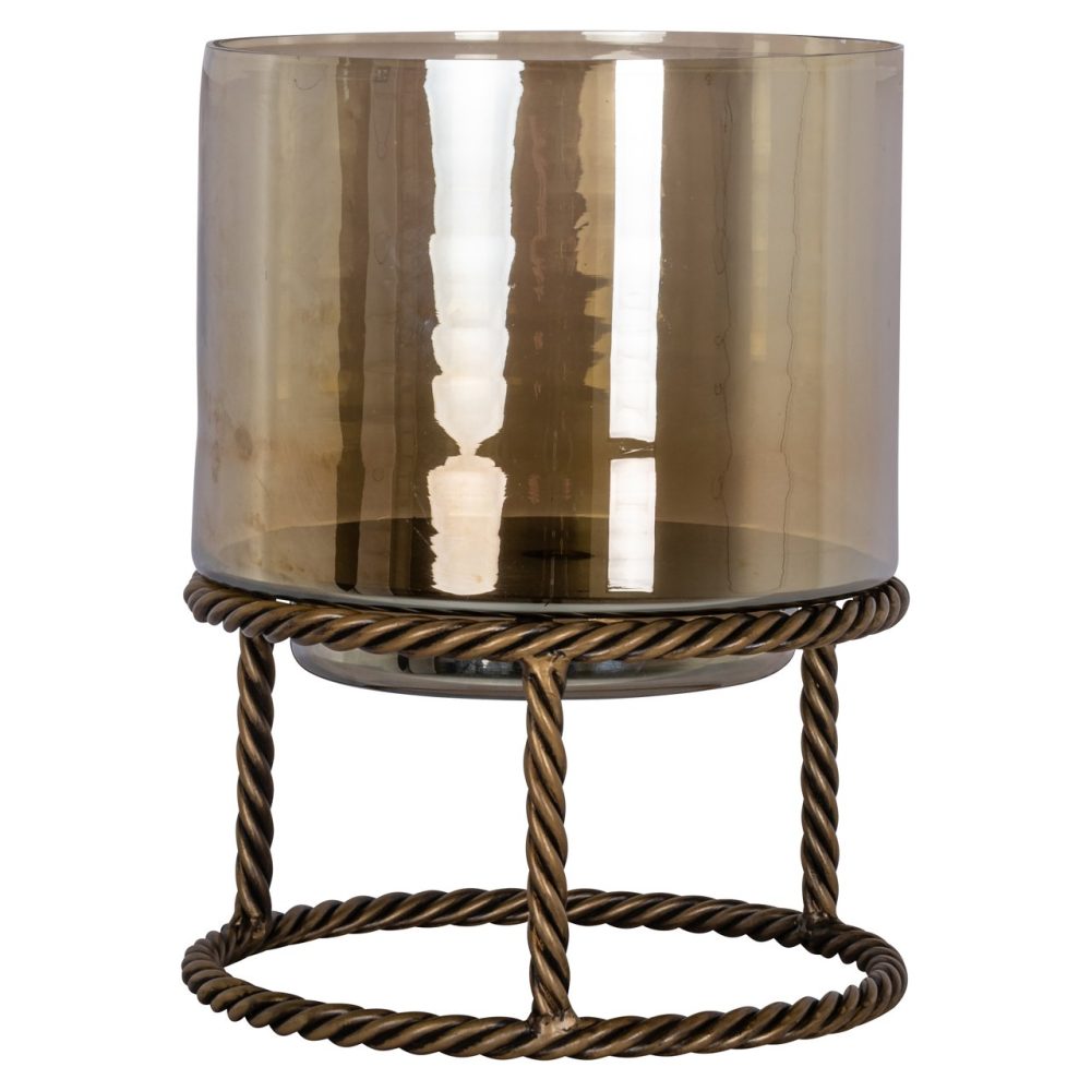 Windlicht Ropia gold large