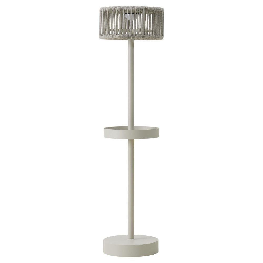 Buiten vloerlamp Lunar light beige