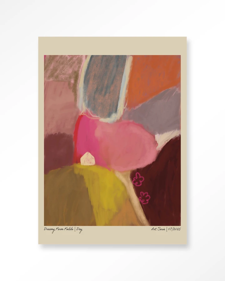 Dreamy Farmfield By Day