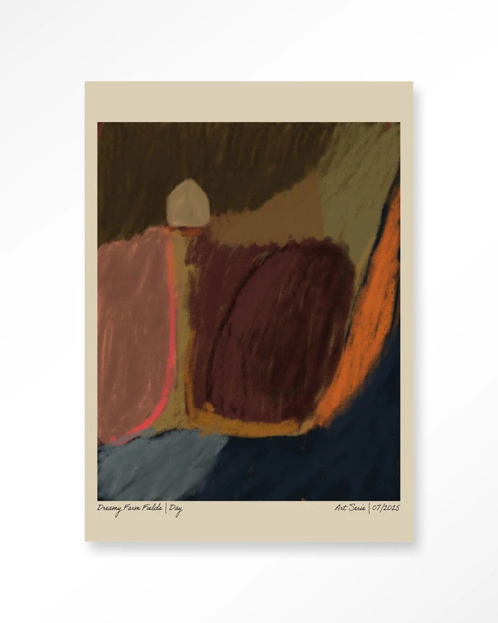 Dreamy Farmfield By Night