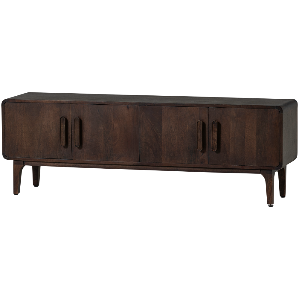 LIYA TV MEUBEL 150 CM MANGOHOUT DONKERBRUIN